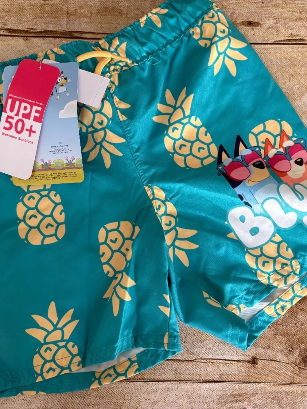 Old Navy Bluey Swim Trunks Kids 3T NWT